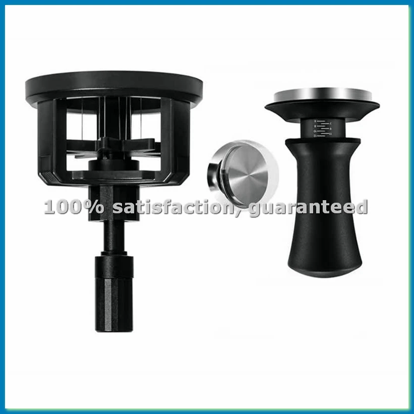 

Набор инструментов для кофе: вращающаяся игла для кофейного порошка 58 мм и молоток для распределения порошка WDT, регулируемая глубина, инструмент для перемешивания эспрессо - A09G