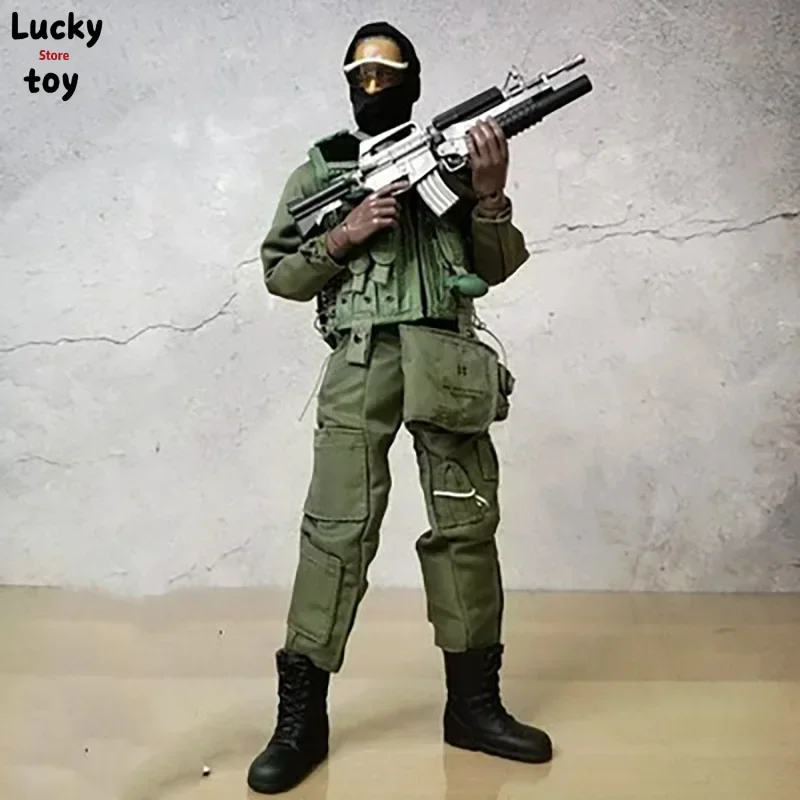 Collection 1/6 Scale Modern Soldier Airborne Division Action Figures Toys 30cm 12inch Doll Head Body Clothes Weapon Set Gift