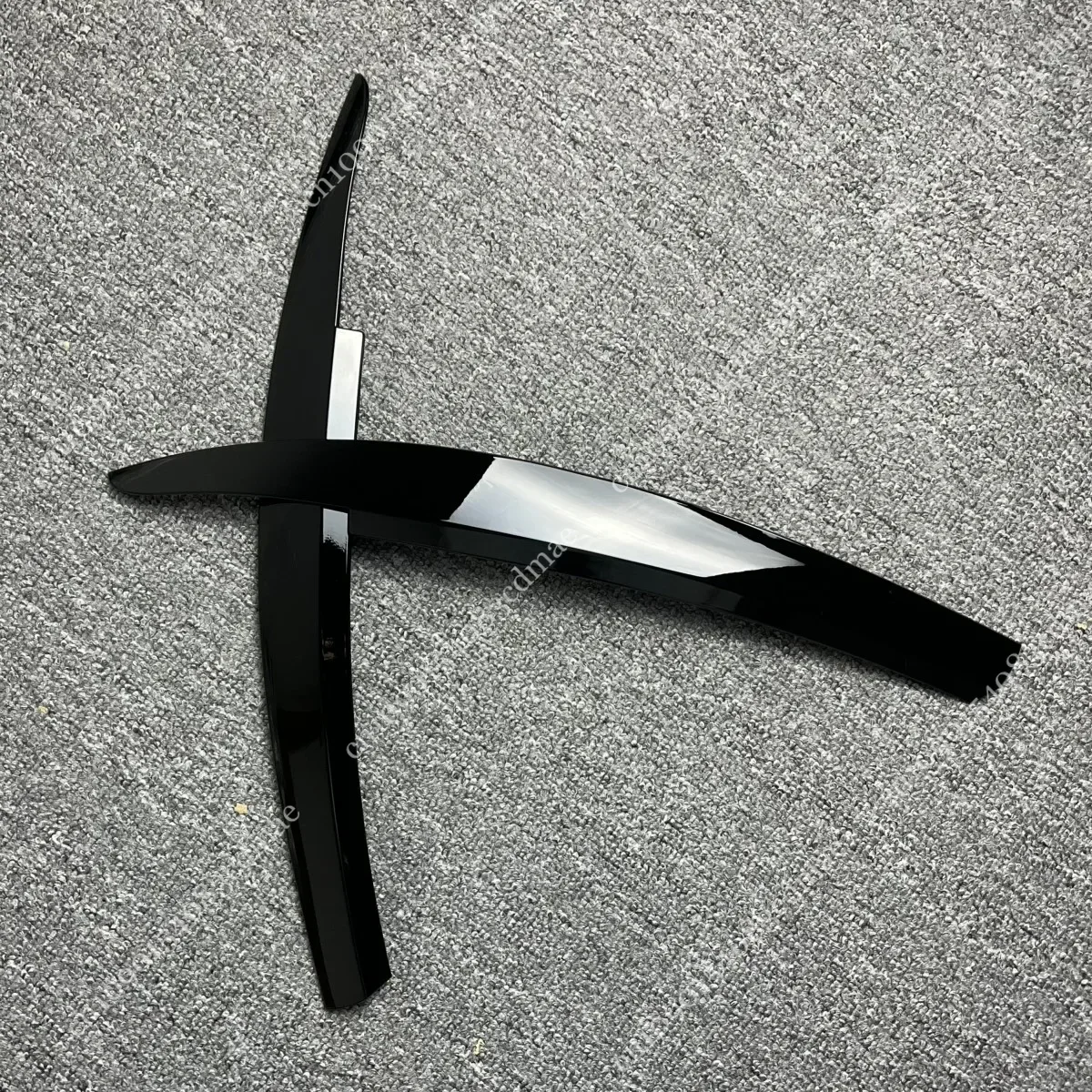 Glossy Black Car Head Light Lamp Eyebrow Eyelid Cover Trim For VW Scirocco MK3 2008 2009 2010 2011 2012 2013 2014 2015 2016 2017