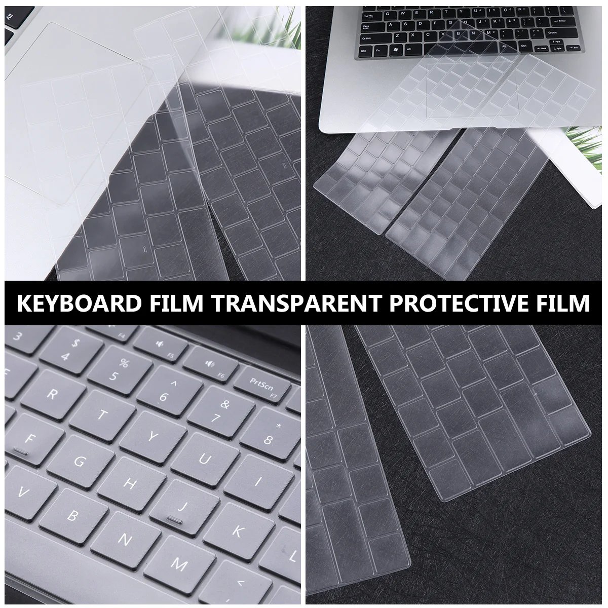 

5Pcs Keyboard Protective Film Transparent Tpu Dustproof Cover for Laptop Keyboard Easy Proof Cover
