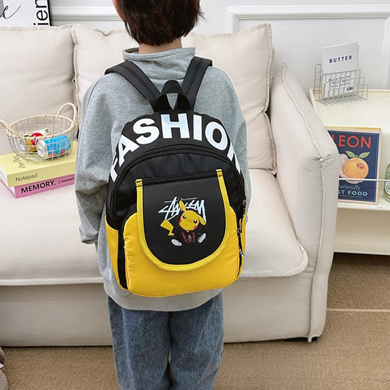 Pikachu Anime Kids Boys Backpack, Cute Small Capacity Pokemon Schoolbag, Suitable For Traveling Shopping, Birthday Gift