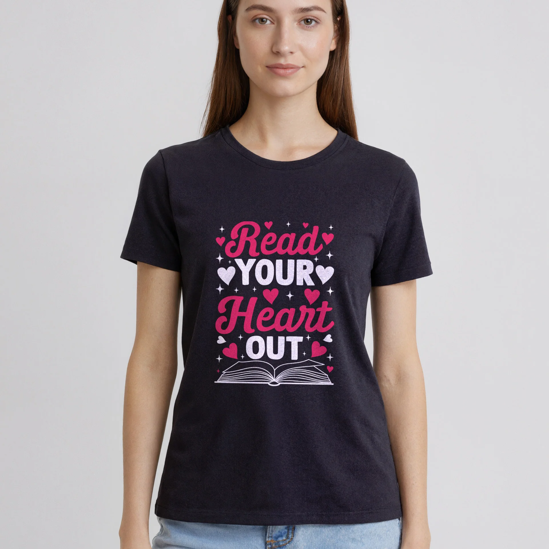 

Summer Tops 100% Cotton Tshirt Clothing 2026 New Graphic T-shirt Short Sleeve Tees Oversized Women T Shirts