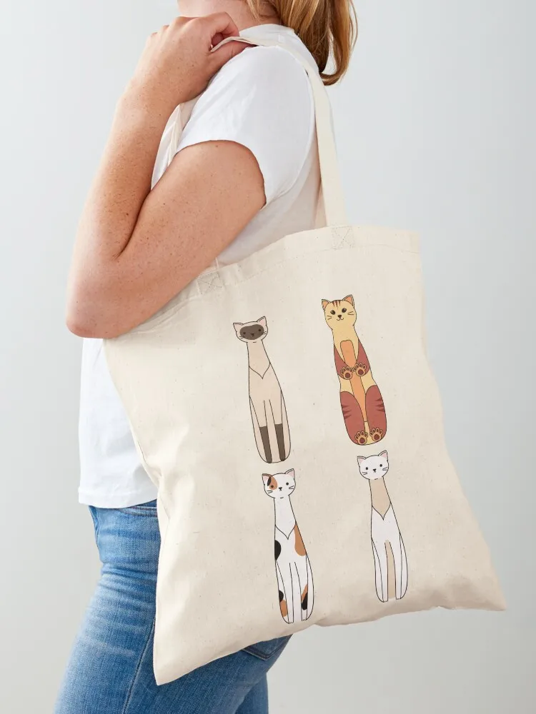 

Siam Cat Tote Bag Women's bags Gift bags Cloth bag shopping trolley bag