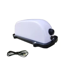 USB Rechargeable Battery Blank Taxi Top Light Roof Taxi Sign with Magnetic Base Waterproof Taxi Dome Light White Light DIY Sign