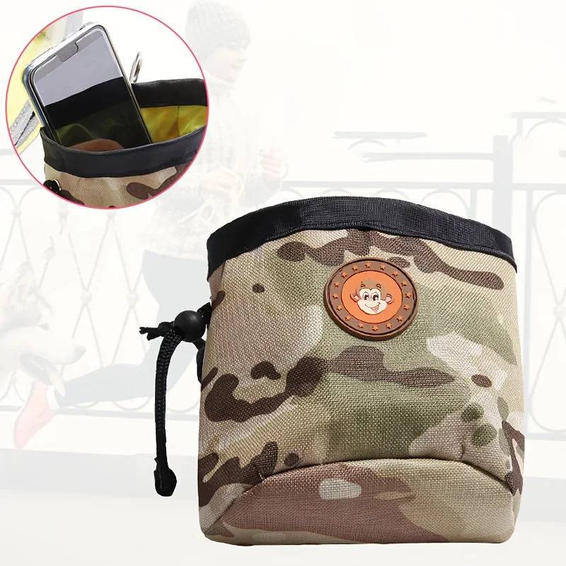 Portable Pet Dog Training Waist Bag Large Capacity Puppy Reward Bags Outdoor Feed Storage Pouch Snack Waist Bag view 5