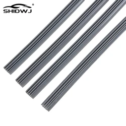1Pc Silicone Strip 6 Mm 28 Inch Car Window Wiper Blade Strip Boneless Wiper Car Front Window Windshield Wiper Blades Insert