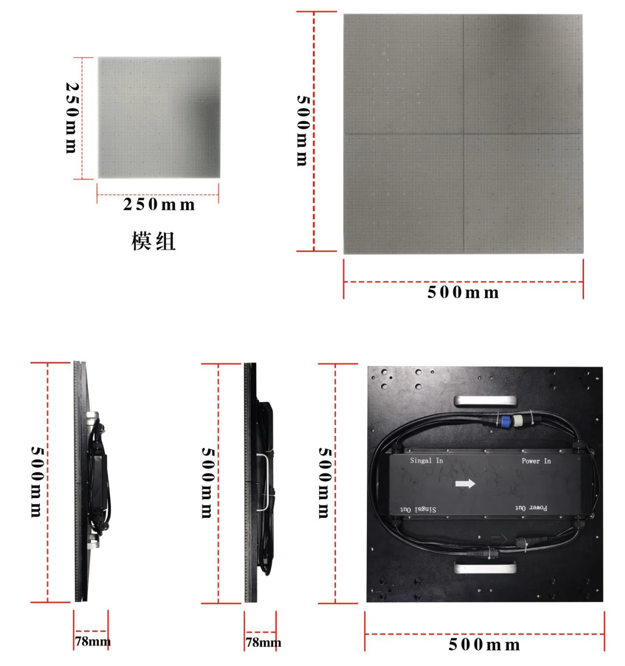 P2.5 LED Digital Screen Indoor Interactive LED Dance Floor Panel 3D LED Video Wall Display
