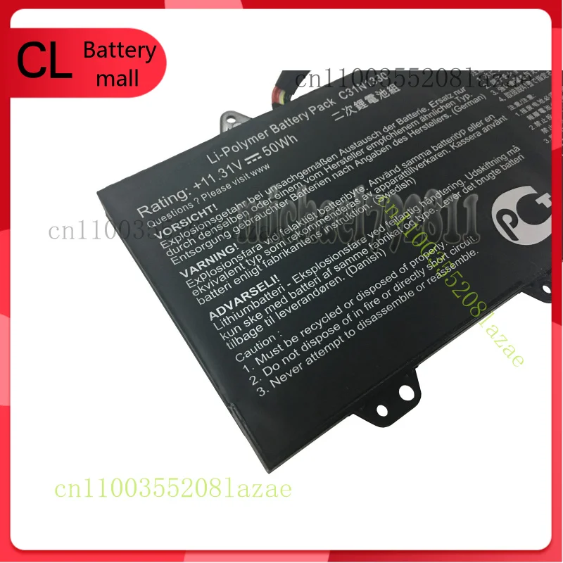 New Genuine Battery for Asus UX32LN-R4053H UX32LNR4053H UX32LN C31N1330 Series