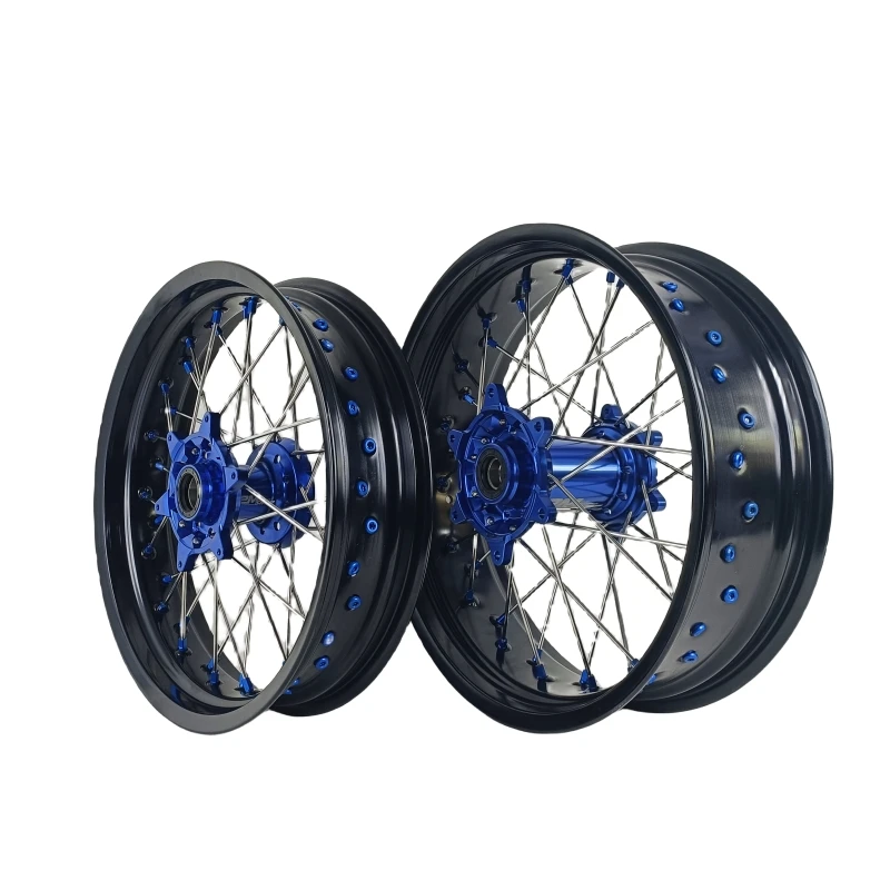 

New Product Fit YZ450F 2008-2024 Years 16/17 Wheel Set Motorcycle Supermoto Dirt Bike Wheels Set