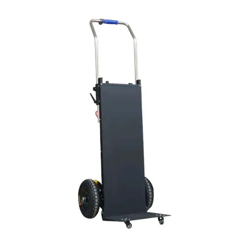 400Kg Electric Powered Stair Climber Portable Heavy Duty Stair Climbing Hand Trolley Commercial Factory Cargo Lift Cart