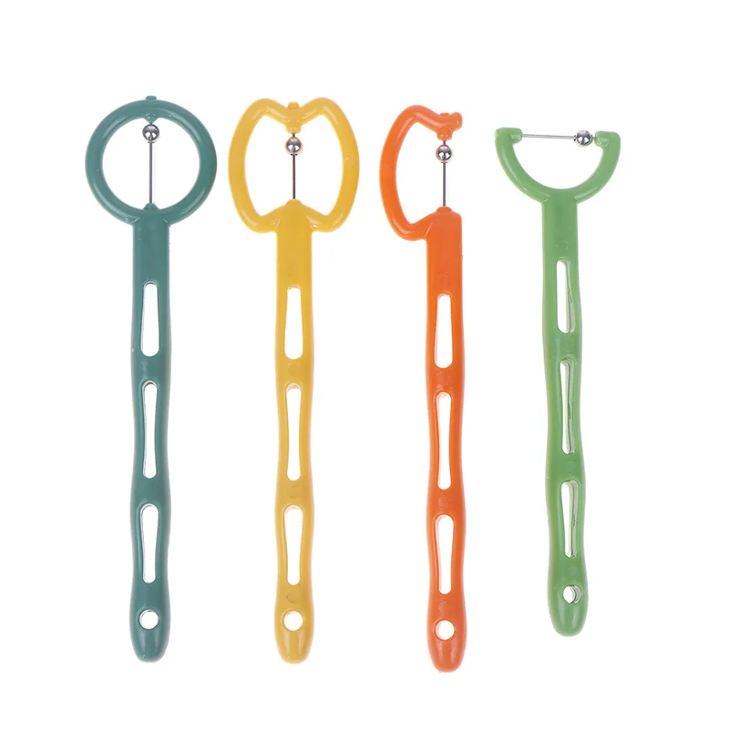 4Pcs Children Tongue Tip Exercise For Adult Kids Speech Therapy Autism Sensory Rehabilitation Oral Tongue Muscle Trainer Talk