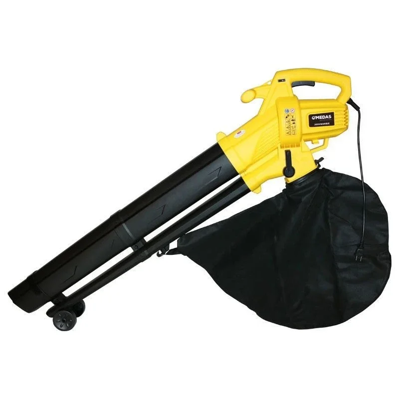 High-power Electric Blow Suction Machine Deciduous Leaf Crusher Powerful Broken Leaf Dust Removal and Vacuuming Hair Dryer