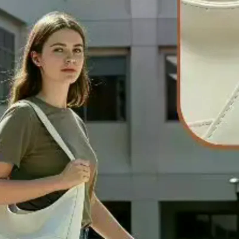 Everyday Soft PU Leather Tote Bag for Women with Convenient Pocket for Commuter Style