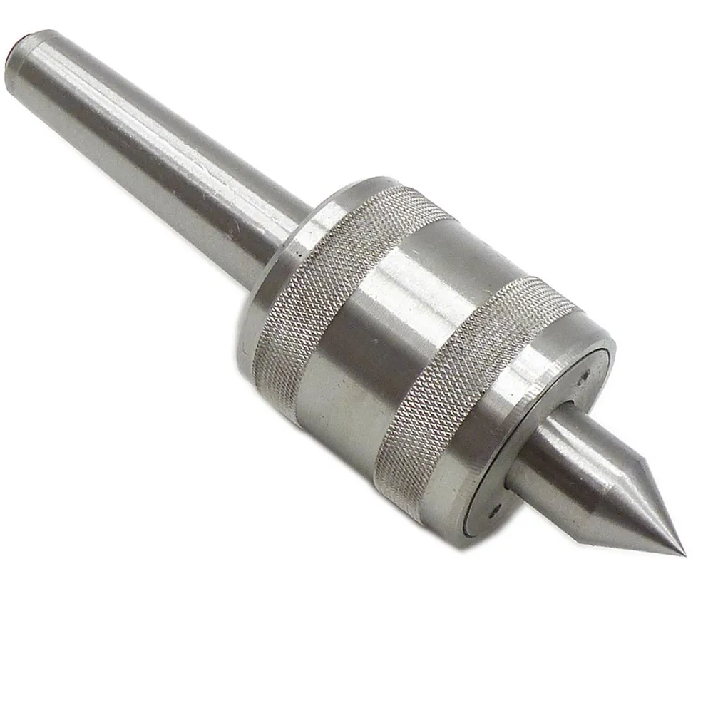 Carbide Tipped MT2 Morse Taper Ball Bearing Live Lathes Center