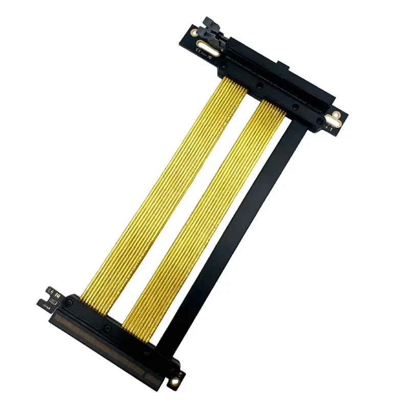 cable-d'extension-gpu-cable-riser-pcie-50-x16-90°-°-vitesse-de-32-gt-s-pour-rtx-5090-4090-rx-7900-xtx-et-pour-plateformes-de-minage-wrx80-trx40