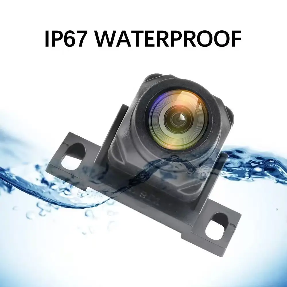 Night Vision Rearview Camera for Vehicles 170° Wide-Angle 720P Fisheye Panoramic View Three-Speed Switching High Definition