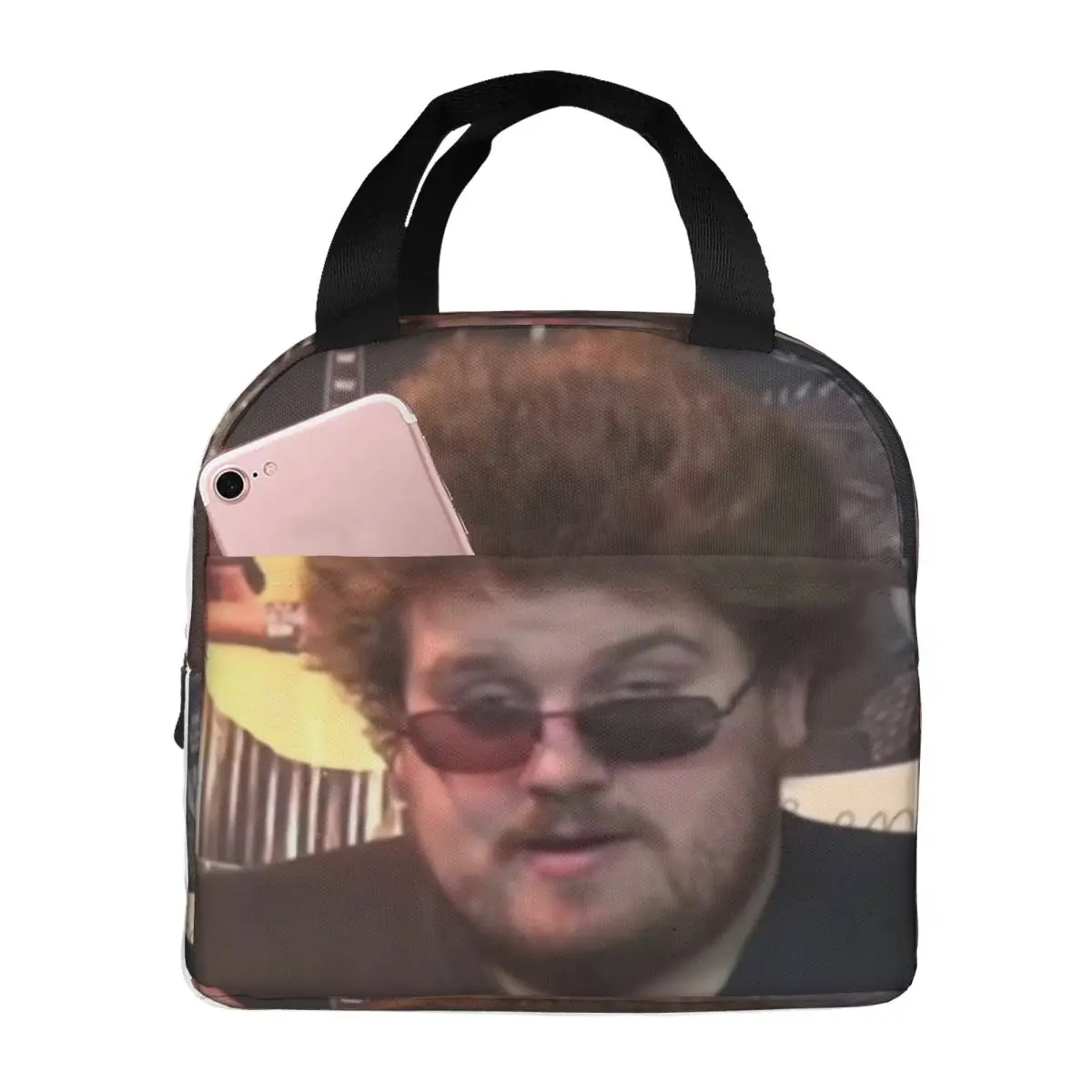 

Изолированная сумка для обеда Drachenlord Rainer Winkler Merch, коробка для обеда, новый термохолодильник, коробка для бенто для путешествий