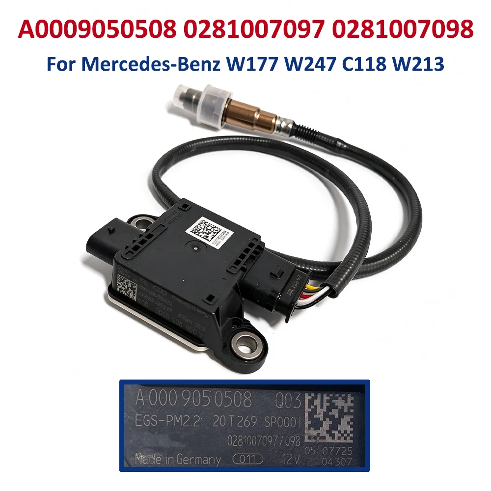 A0009050508 0009050508 Car Exhaust Particulate Matter Sensor PM For Mercedes-Benz W177 W247 C118 W213 0281007097 0281007098