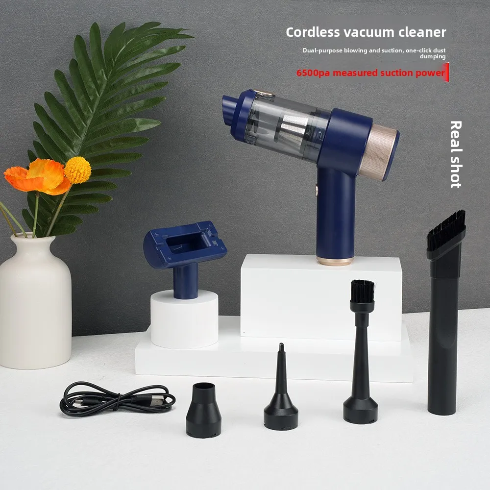 

Large Suction Rechargeable Wireless Car Vacuum Cleaner Multifunctional Vacuum Car and Home Dual-purpose Vacuum Cleaner