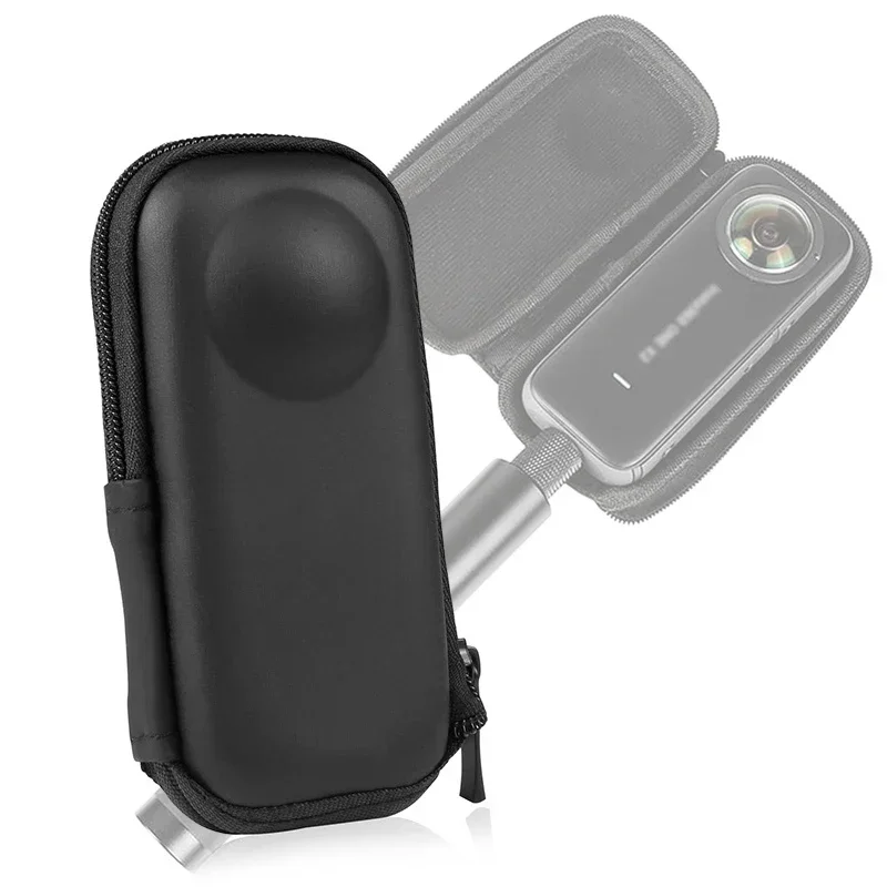 حقيبة تخزين EVA بسحاب لـ Insta360 X3 X2 ONE X Action Sport ملحقات حماية الكاميرا Loophole مصممة لعصا السيلفي
