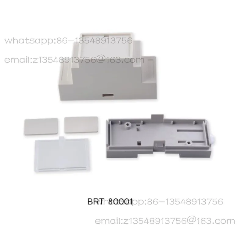 

PLC industrial control box electrical box ABS flame retardant raw material shell standard rail contactor BRT80001