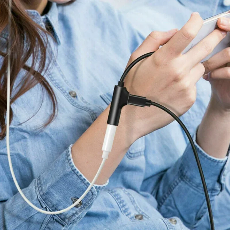 محول هاتف الكوع من النوع c ذكر أنثى إلى 35 ملم اثنين في واحد مناسب لهواوي فيفو الدخن k50pro HONOR 70 محول tc