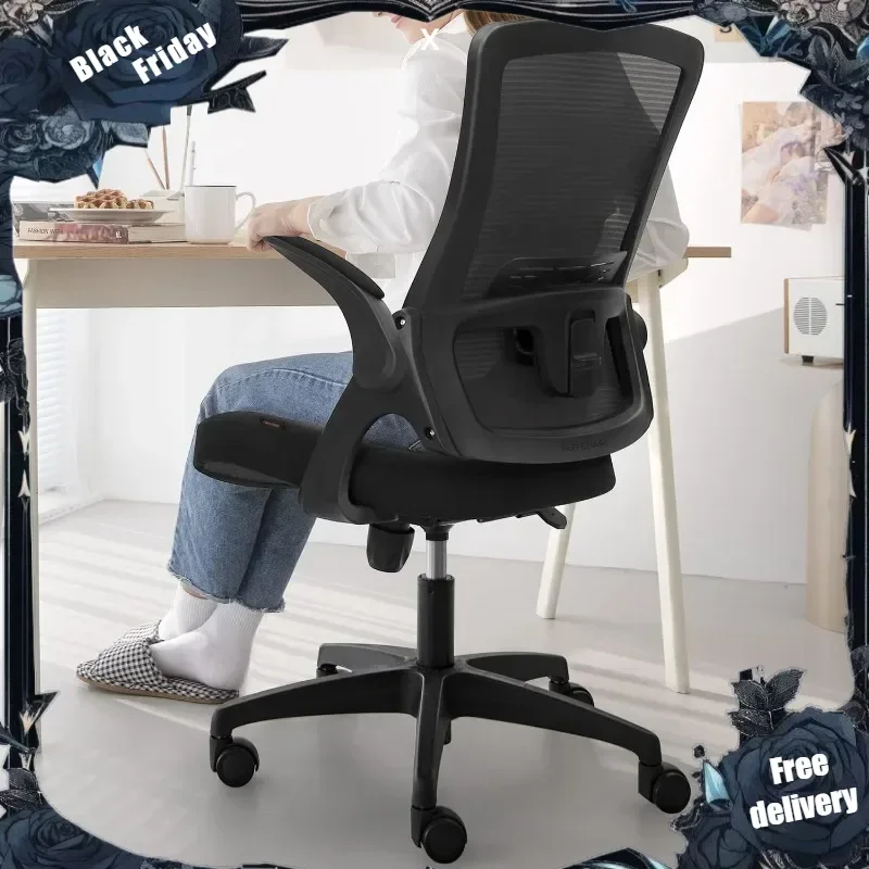 

High Back Mesh Chair Adjustable Height and Ergonomic Design Home Office Computer Desk Chair Executive Lumbar Support Padded