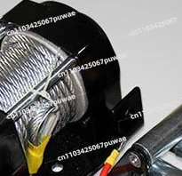 12V 24V Car Mounted Electric Winch Off-Road Self-Rescue Steel Cable Traction Tow Rescue Winch
