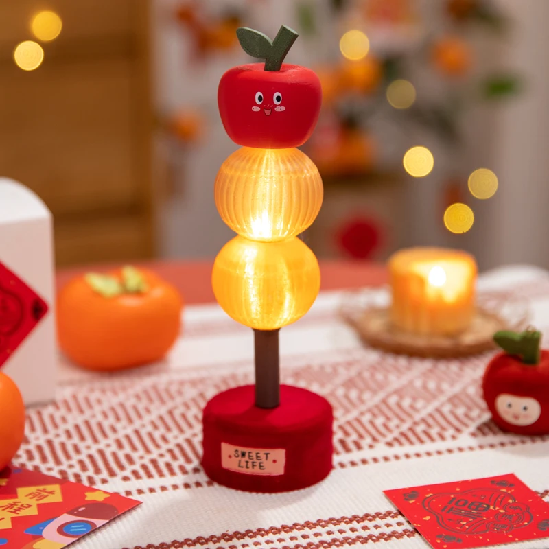 

Cartoon cute Apple home decoration ornaments children's room desktop decorations Christmas decoration ornaments Christmas gifts