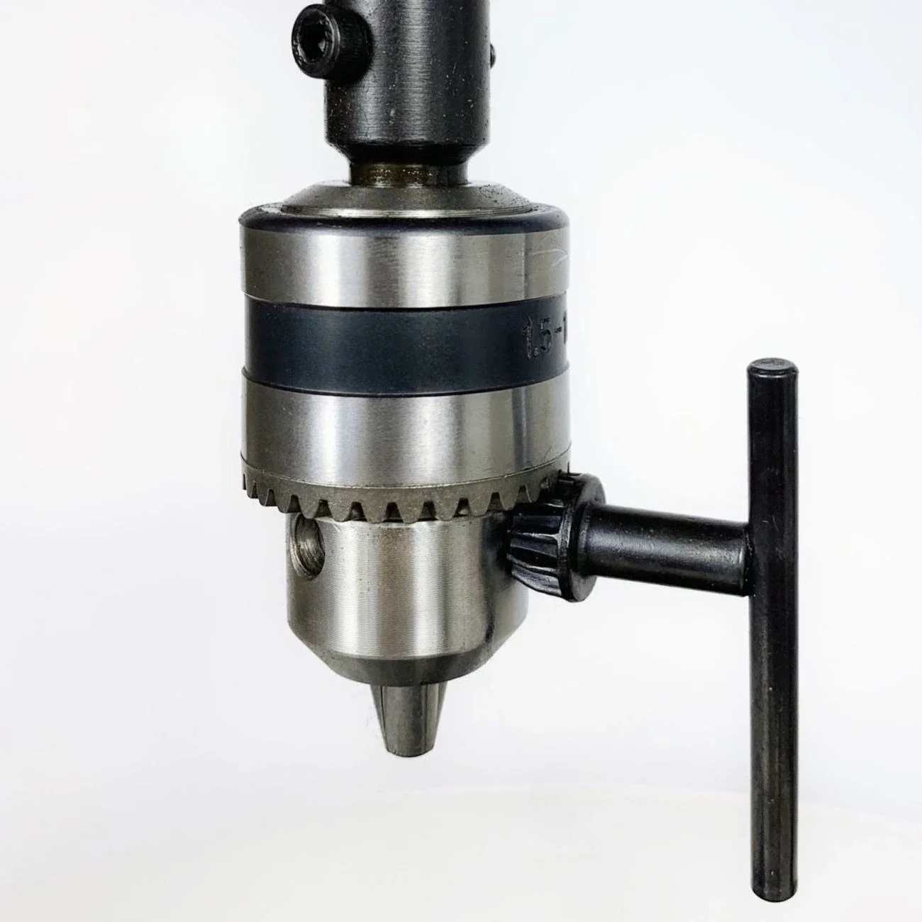 

Manual Tapping Machine Small Vertical Desktop Tapper Adjustable T-Handle Tap Holder Wrench B12 1.5-10MM Chuck