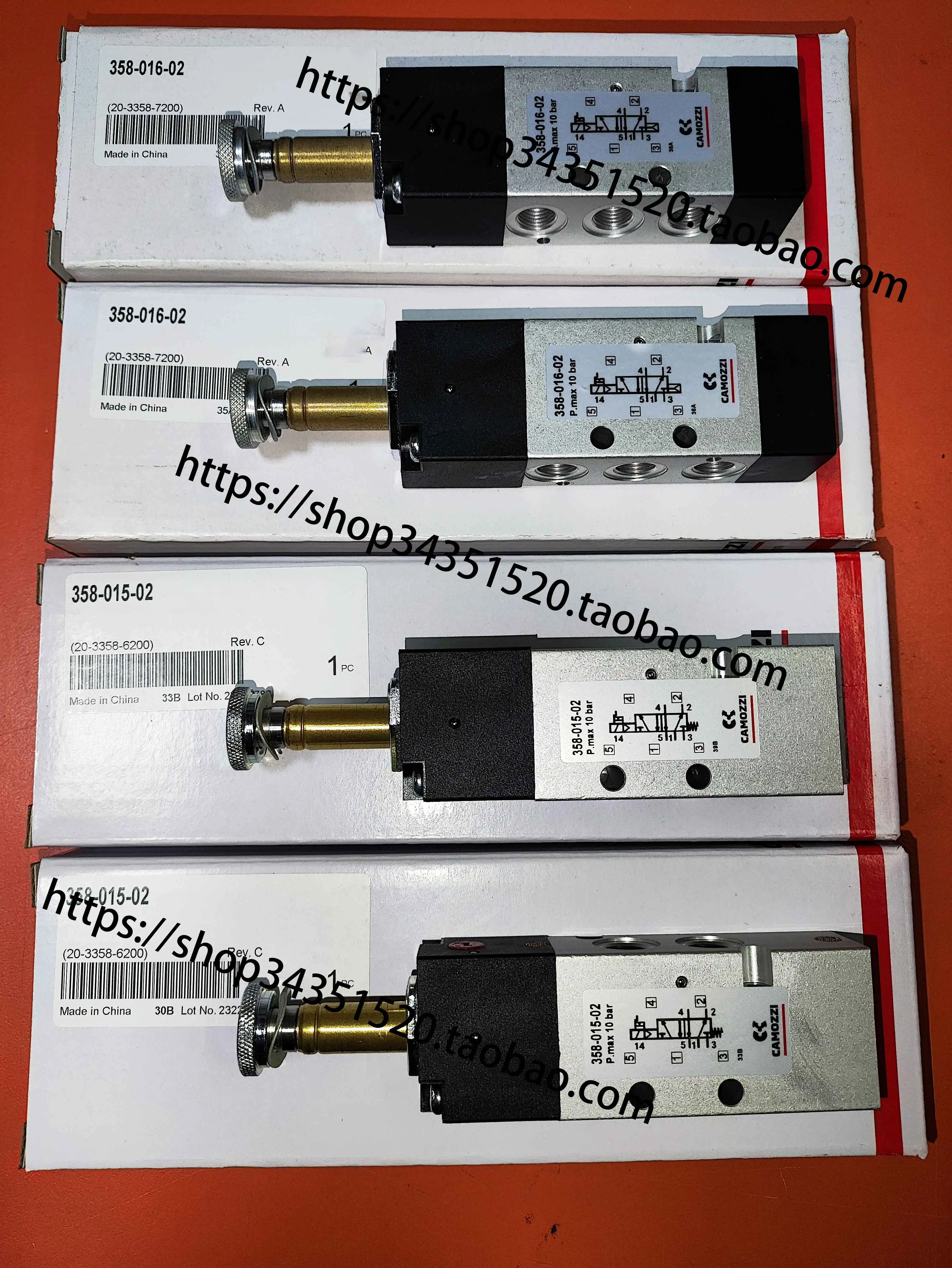 

Customize COMAZZI Kang Maosheng 358-E15-02 Two-position Five-way Solenoid Valve Kang Maosheng 358-016-02