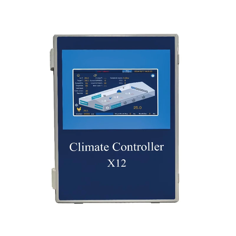 

Direct Supply From Factory 12 Relays Climate Controller for Poultry Chicken Farm Essential Livestock Husbandry Equipment