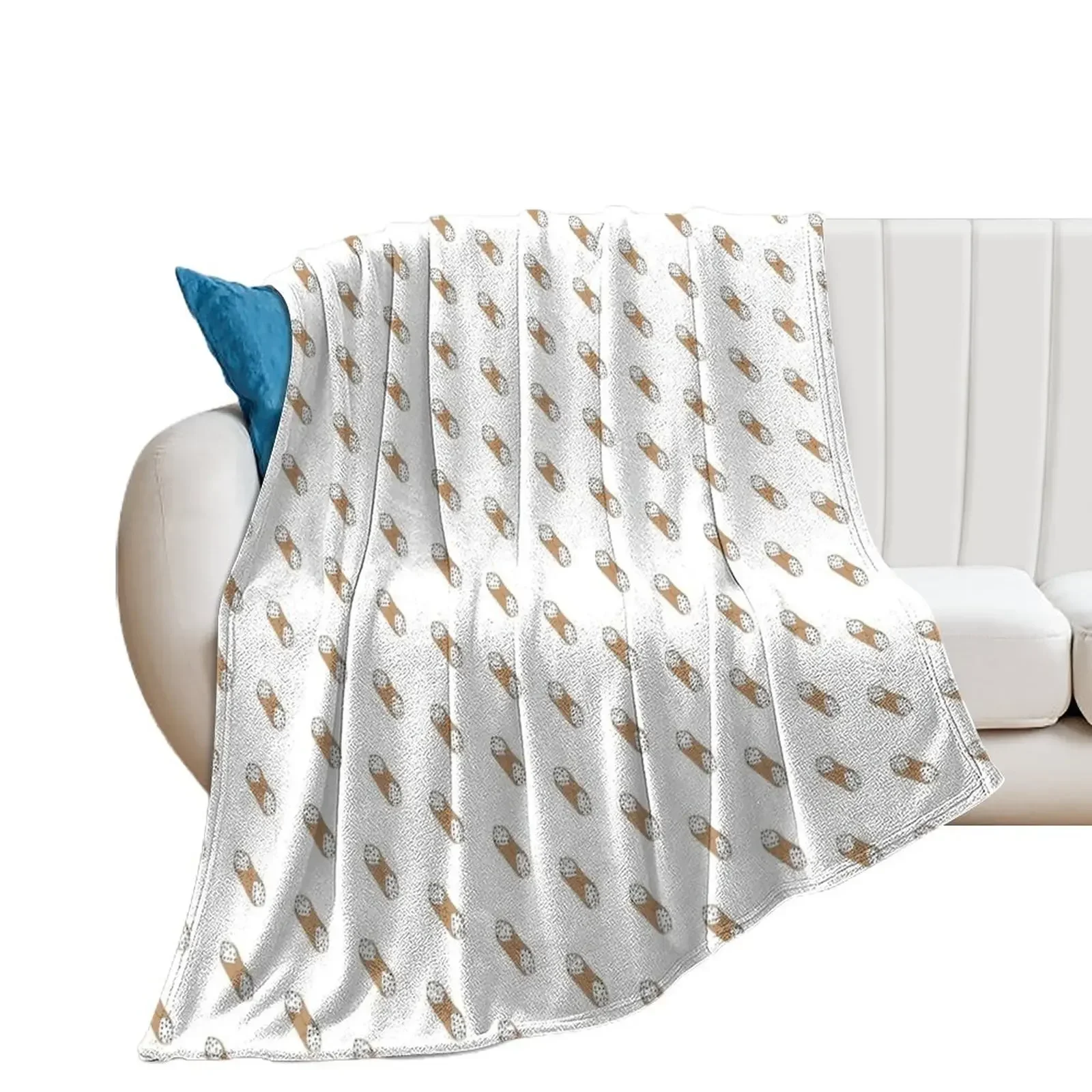 ITALIAN CANNOLI Throw Blanket Hairy Sofa For Decorative Sofa blankets ands Blankets