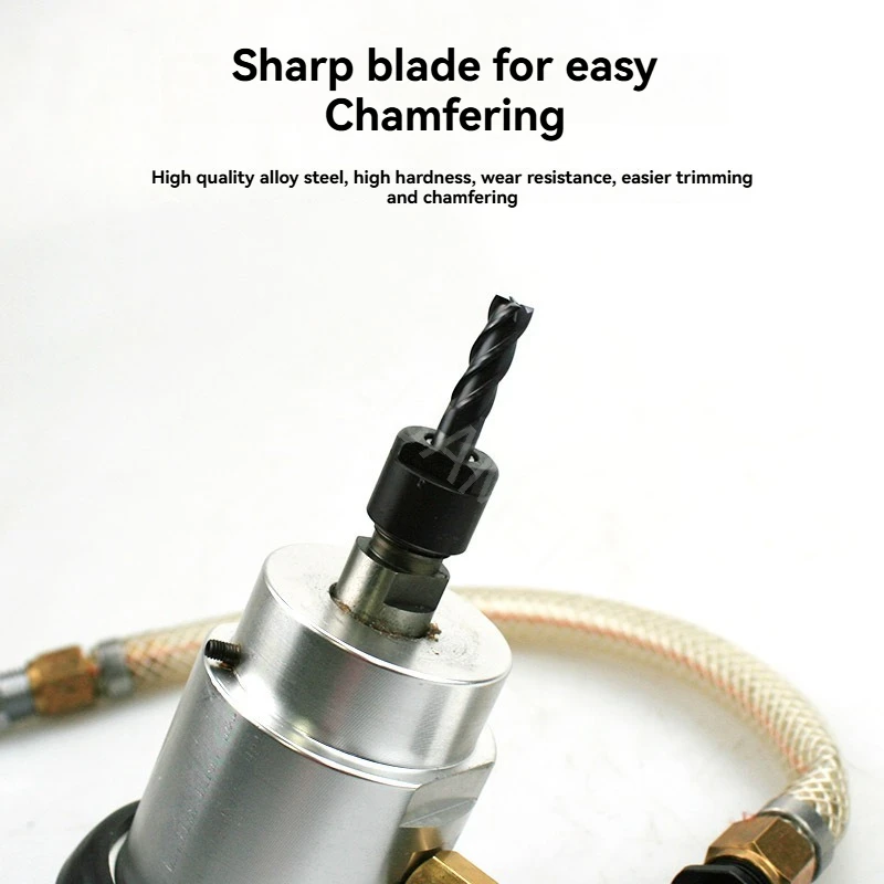 AL8 Industry Grade Pneumatic Chamfering Machine Portable And Horizontally Fixed Chamfering Machine, Deburring Machine