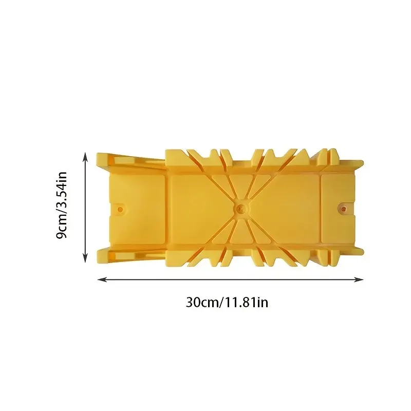 1pc Wood Cutting Clamping Miter Saw Box Woodworking Angle Cutting  Carpente Multi Purpose Woodworking Diagonal Saw Cabinet