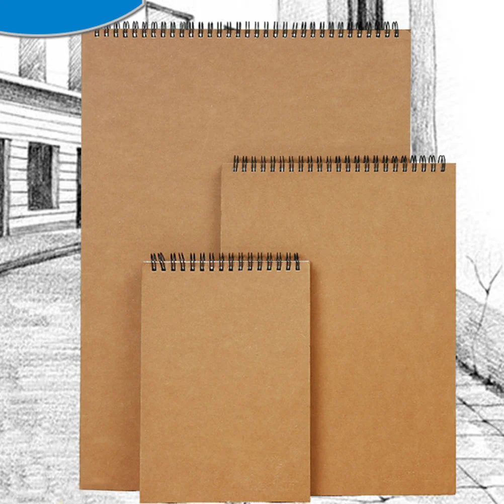 

A3 Sketch Book DIY Painting Notebook Hand Drawing Graffiti Journal for Home Class Office Travel Artistic Memories Gift