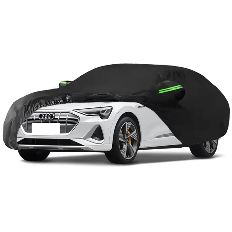 For Audi E-tron Outdoor Protection Full Car Covers Snow Cover Sunshade Waterproof Dustproof Exterior Car Accessories