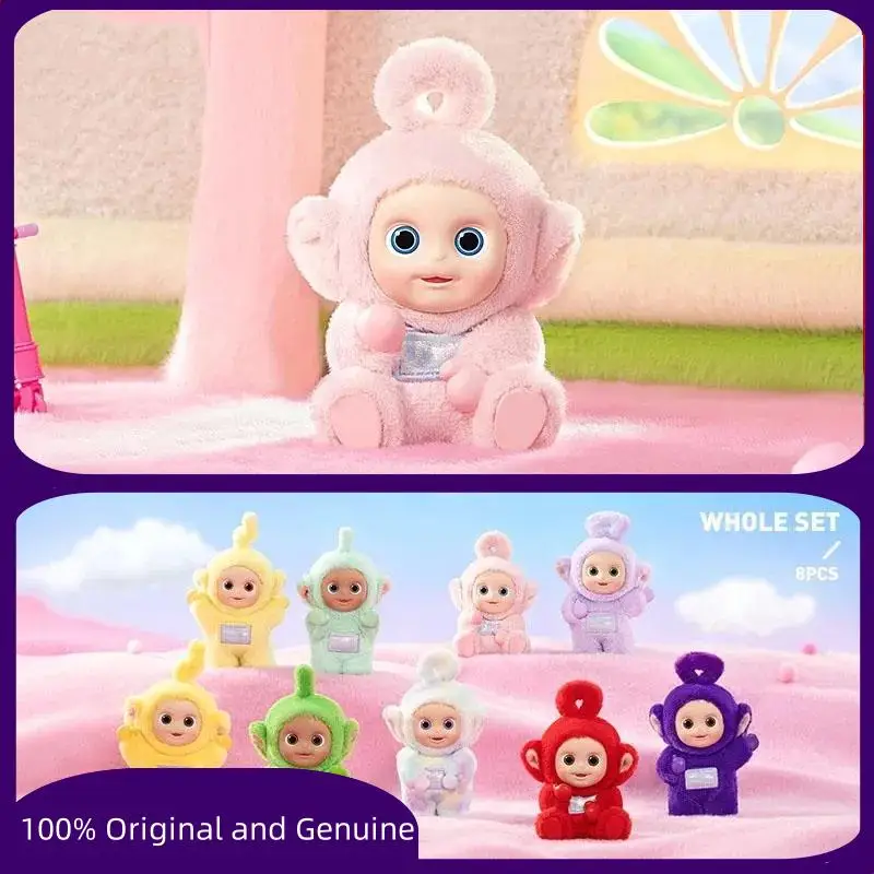 

Teletubbies Vibrancy Series 100% Original Blind Box Toys Guess Bag Mystery Box Mistery Caixa Action Figure Surpresa Cute Model
