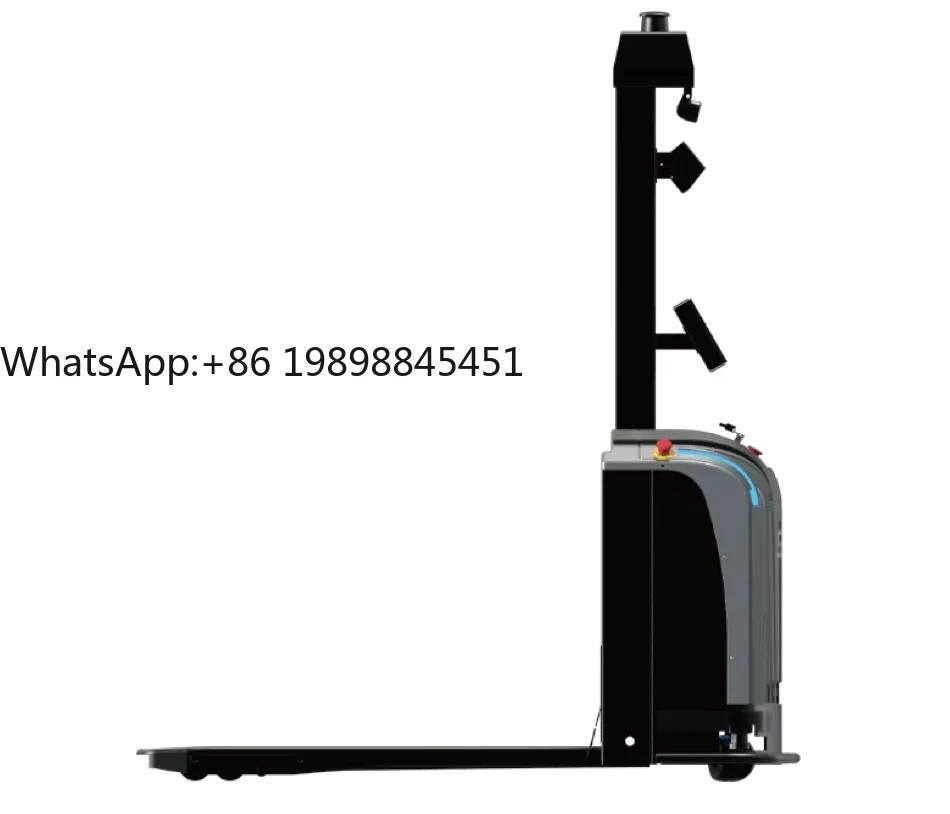 Autonome mobiele robot voor zware magazijnen 1600 kg laadvermogen Palletreksysteem Laser SLAM-navigatie