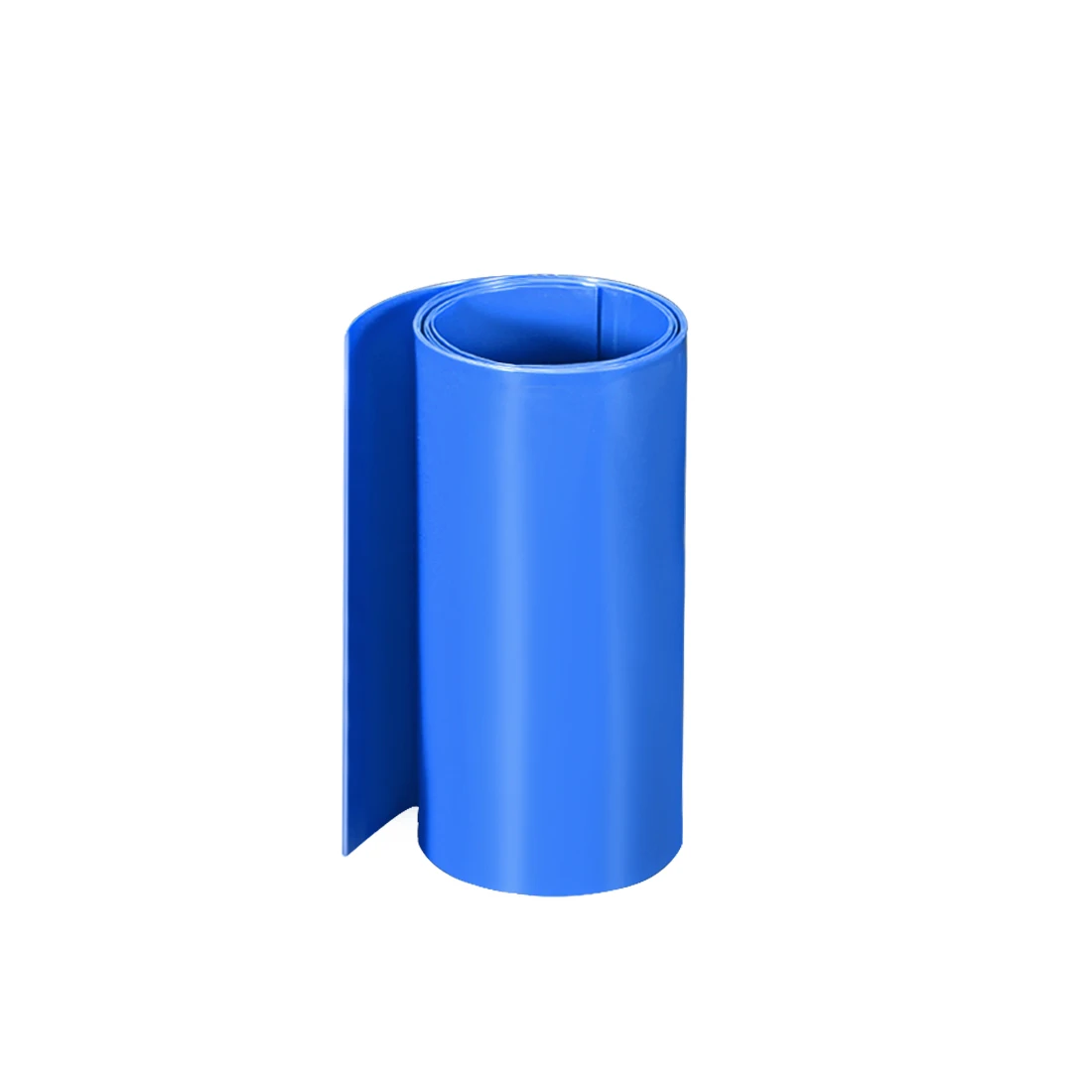 1/2/3/5Meter Blauw PVC Krimpkous 20-140mm Diameter 31-220mm Platte Breedte Pre Cut Krimpkous voor Voedingen