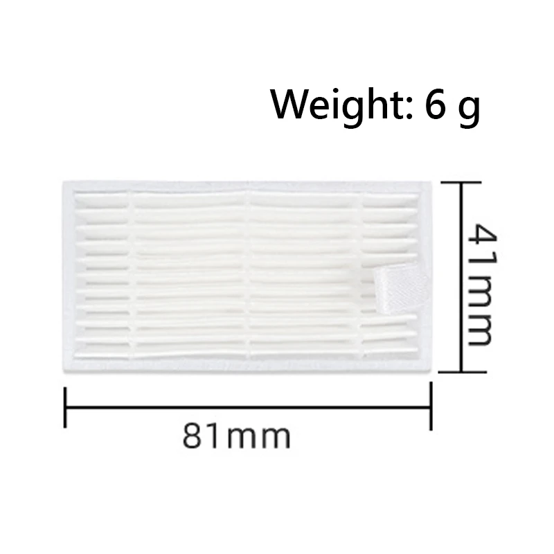 Filtro Hepa di ricambio Filtro HEPA per aspirapolvere robot Ilife V3 V3S V5 V5S