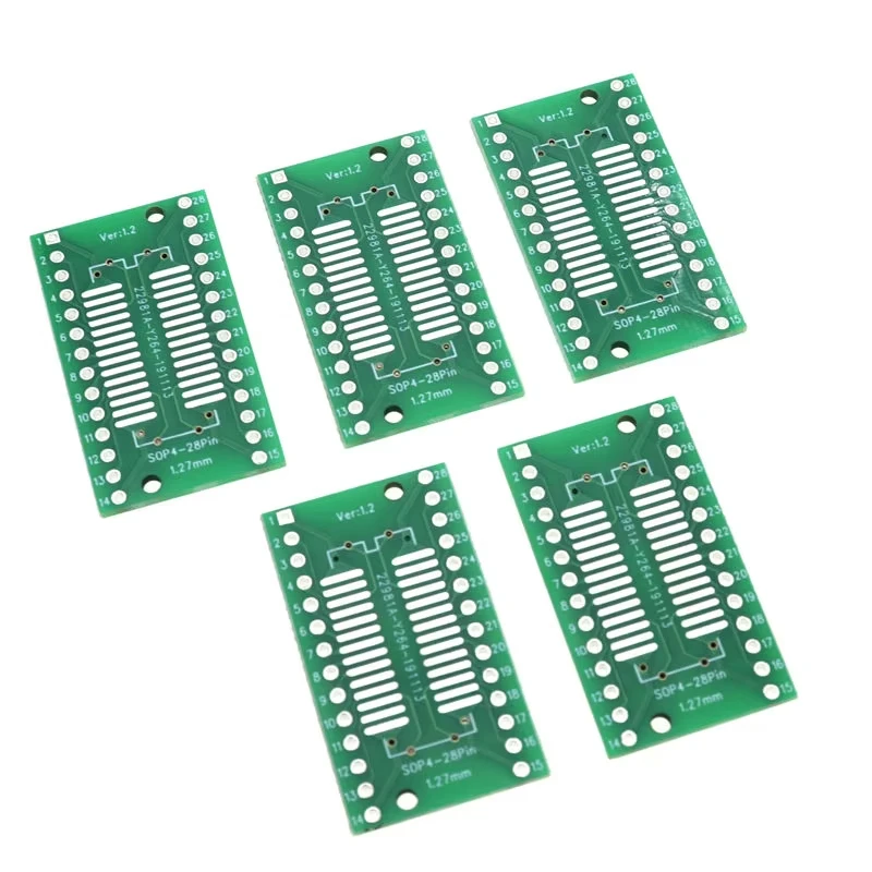 30PCS PCB 보드 키트 SOP24 SOP8 SOP14 SOP16 SOP20 SOP28 SMD DIP 어댑터 컨버터 플레이트 SOP 8 14 16 20 24 28 Ibuw