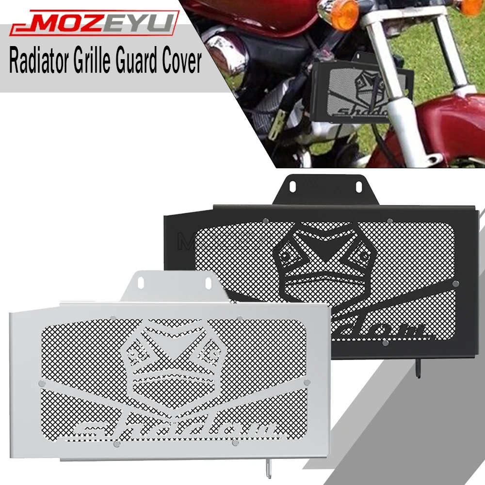 

Fit For Honda VT125 shadow VT 125 1999 2000 2001 2002 2003 2004 2005 2006 2007 Motorcycle Radiator Guard Grille Cover Protector