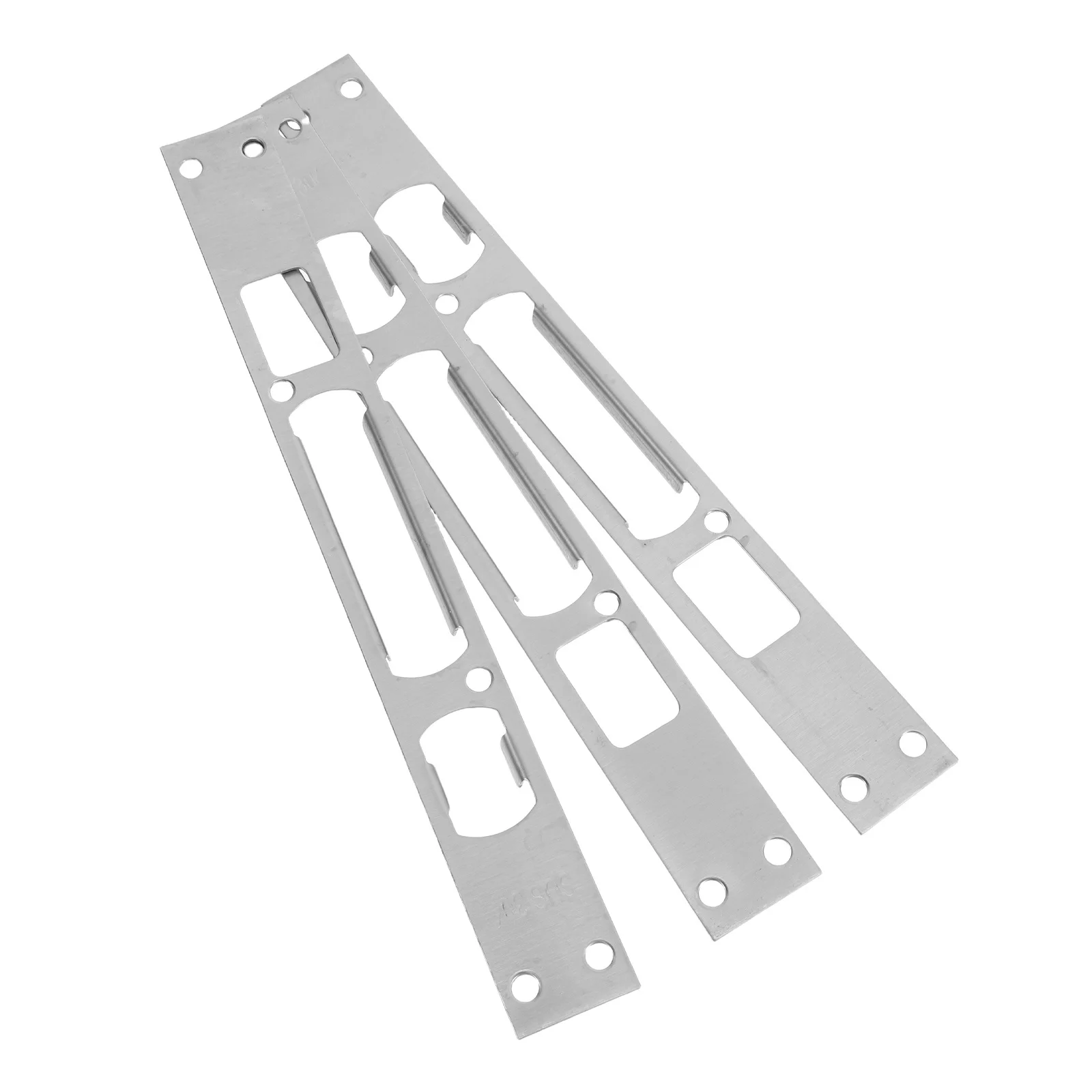 3 قطعة قفل الباب المضاد للسرقة لوحات الجسم الفولاذ المقاوم للصدأ الأمن سترايك لوحات للأبواب الخارجية الثقيلة مزلاج الباب الحرس