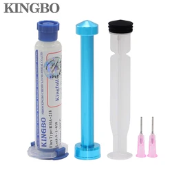 10cc original KINGBO RMA-218  High-quality flux, no cleaning,  free needle delivery