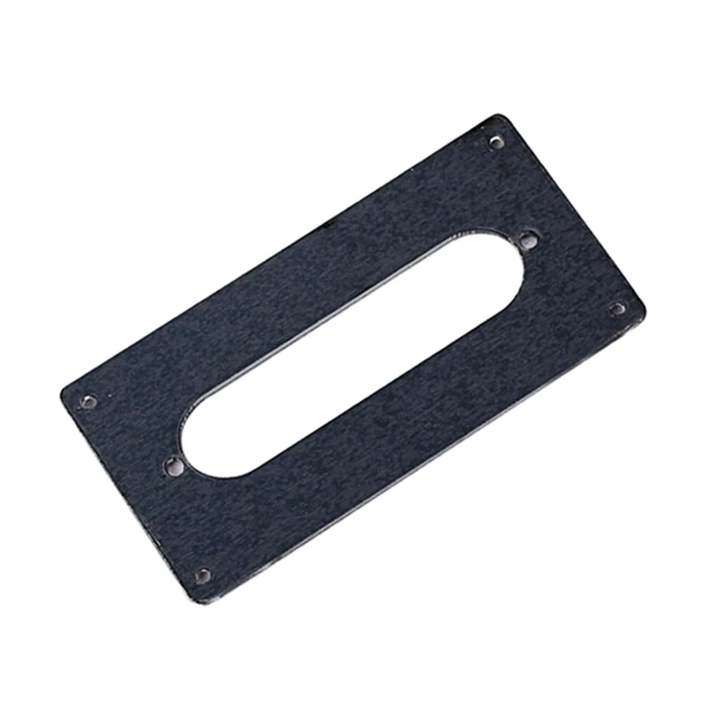 Conversion Pickup Mounting Ring Pickups Cover Frame Flat Top Replacement with Screw Hole Wear-resistant Neck