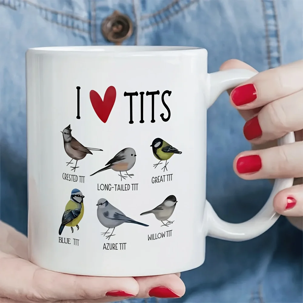 

Cartoon Ceramic Drinking Cups, High Appearance Level Mugs, Women's Office Desktop Ornaments, Coffee Cups, Children's Water Cups