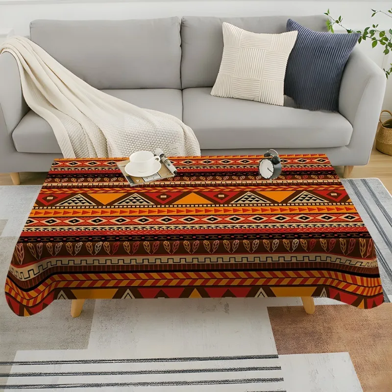 With ethnic-style geometric patterns as the design, it exudes a strong sense of exotic cultural charm.