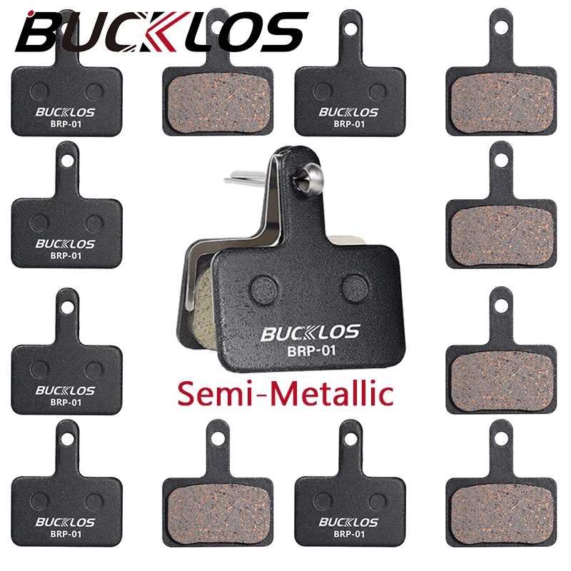 

BUCKLOS 10/20/30/40/50Set Bicycle Pads for B01S B03S Semi-metallic Bike Brake Pad Bicycle Disc Brake Pad for MT200 MT400 DEORE