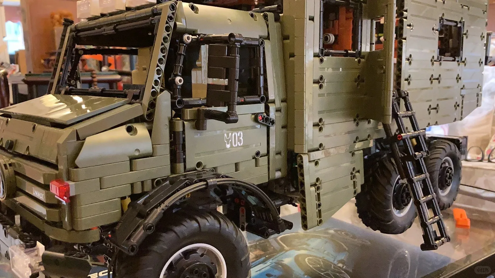 J907 MOC Technische RC Terreinwagen Bouwstenen Model Unimog RV Educatief, Halloween, kerstcadeaus